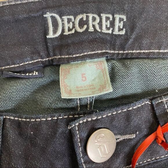 Decree Bootcut Jeans Sz 5 - Picture 8 of 10